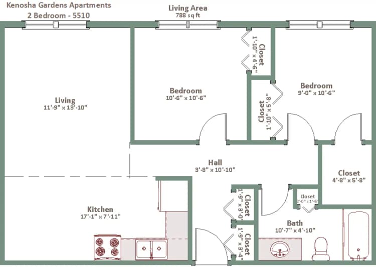 Kenosha apartments for rent - image - KG_5510_2BR.png