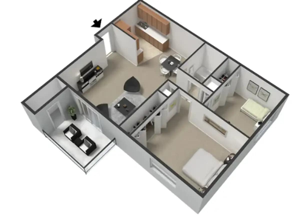 Shagbark Apartments - Apartment - 6