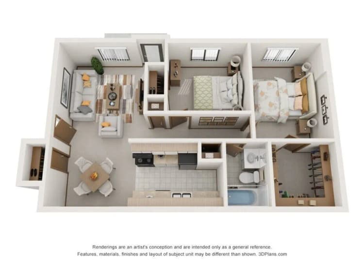 Kenosha apartments for rent - image - Stonegate_2_Bedroom_Ground_Private_Entrance_LK-.jpg