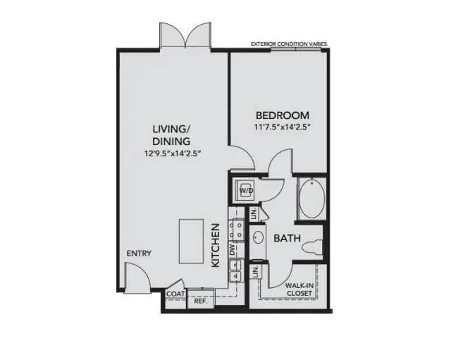 Kenosha apartments for rent - image - A2 - 1 Bedroom, 1 Bath